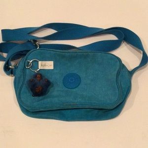 Kipling small crossbody bag blue